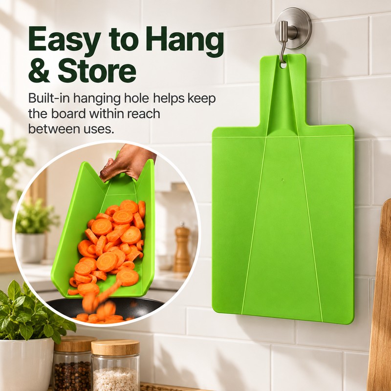 Folding Cutting Board for Everyday Food Prep – Foldable Chopping