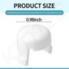 KINTLE 2 Pack White Button for Yoyo/Yoyo+ / Yoyo² Babyzen