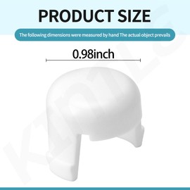 KINTLE 2 Pack White Button for Yoyo/Yoyo+ / Yoyo² Babyzen Stroller Pushchair Allowing You to fold The Handlebar, Handlebar Joint Button Stroller Replacement Parts for Babyzen Strollers Accessories