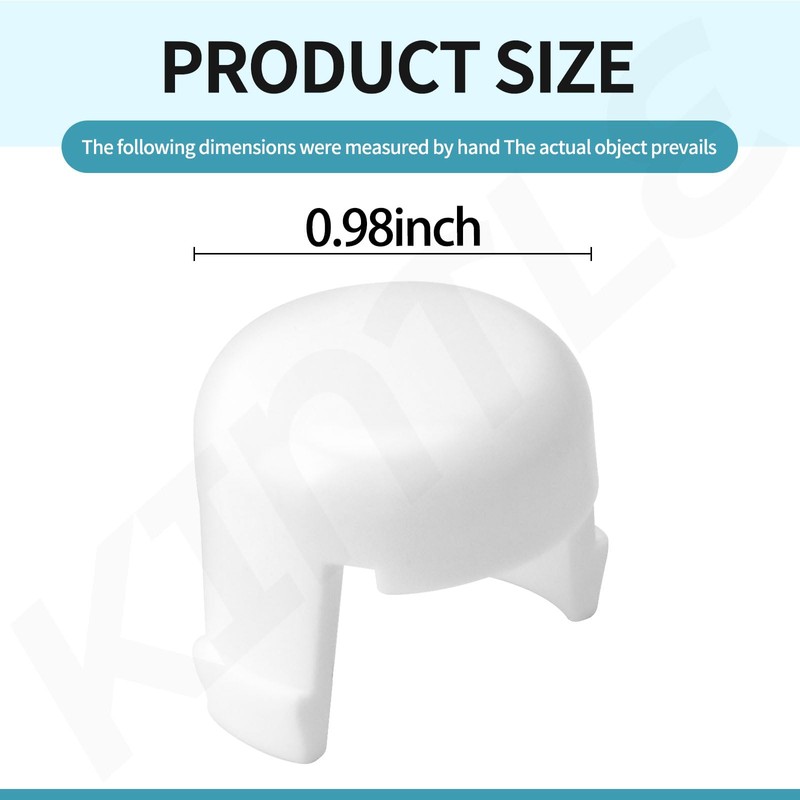 KINTLE 2 Pack White Button for Yoyo/Yoyo+ / Yoyo² Babyzen