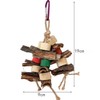 WEILFYONK Parrot Toy Bird Toy Hanging Toy Parrot Chew Toy
