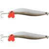 PRO FILSTAR Asymmetrical Trout Spoon Silver Set of 2 8.5
