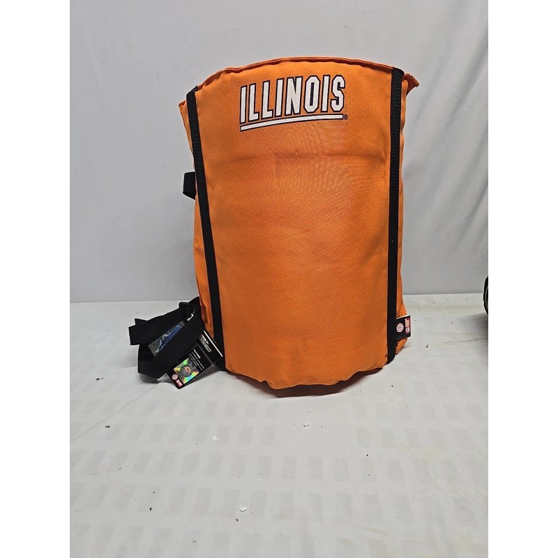 Coleman Illinois Illini Coleman Portable Stadium Seat Cushion with Backrest.