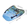 Portable Inflatable Floating Board Swimming Pool Beach Bodyboard for Children