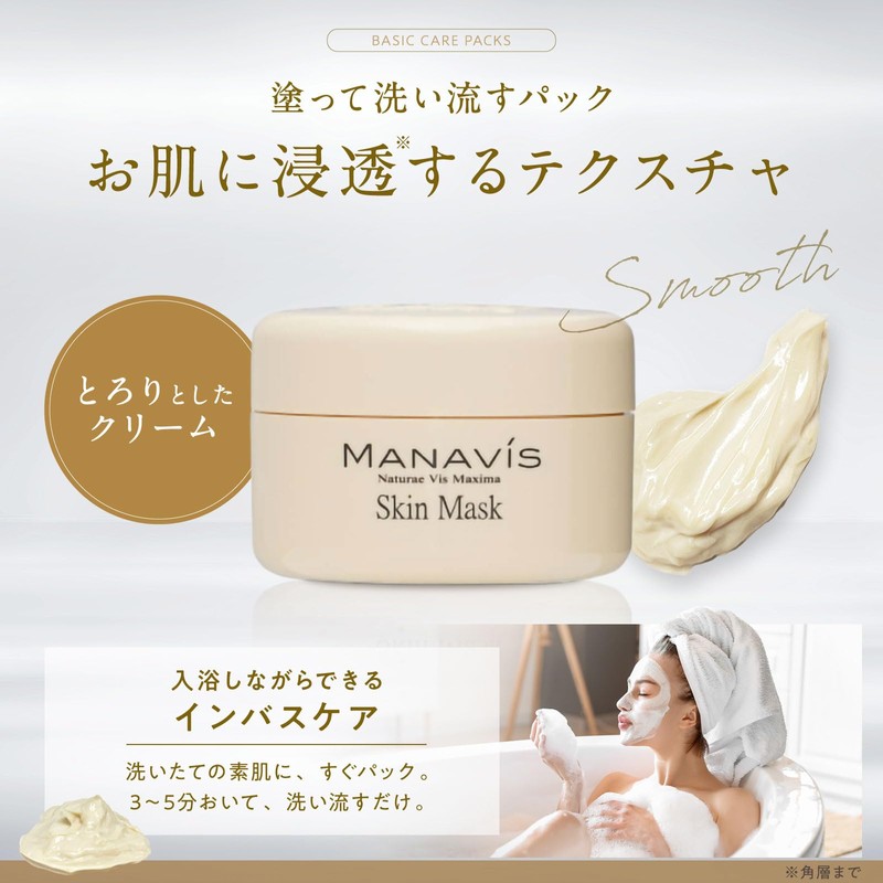 Manabis Cosmetics Skin Care [1 Week Trial 4-Piece Set] Basic