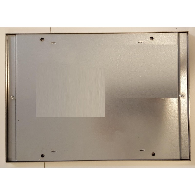 BUILDINGSIGNS.COM Elevator Notice frame 8.5" x 5.5" stainless Steel Lockable
