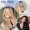 TESS Clip In Hair Extension 16 Inch,Hair Extensions Real Human