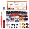 Rustark 119Pcs Valve Core Remover Tools with Aluminum Tire Valve
