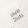 VIVID TELLA 10 Piece Set, Short, Handmade Nail Tips, Cute,