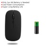 Bluetooth-Maus, Kabellose Bluetooth 5.0-Büro-Maus mit Einstellbarem DPI, Stumm-Maus für OS