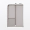 MUJI 23044721 Nylon Mesh Vertical Document Case with Dividers for