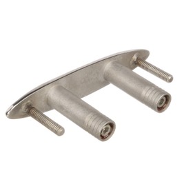 Seachoice 316 Cast Stainless Steel Pull Up Cleat w/ Studs, Flush Mount, 6 In. Long