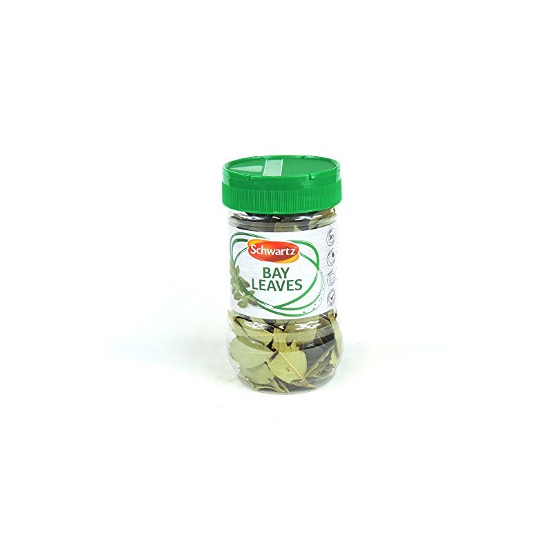 Schwartz Whole Dried Bay Leaves, Bay Leaves Perfect, 0.0769 kg