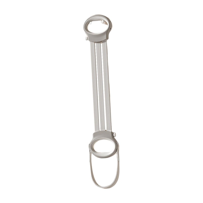 Ronyme Yoga Elastic Resistance Band,Back Stretching Tool Handle Elastic Puller