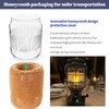 Clear Lantern Globe Compatible with Coleman Northstar Lanterns 2000/2500 (pattern)