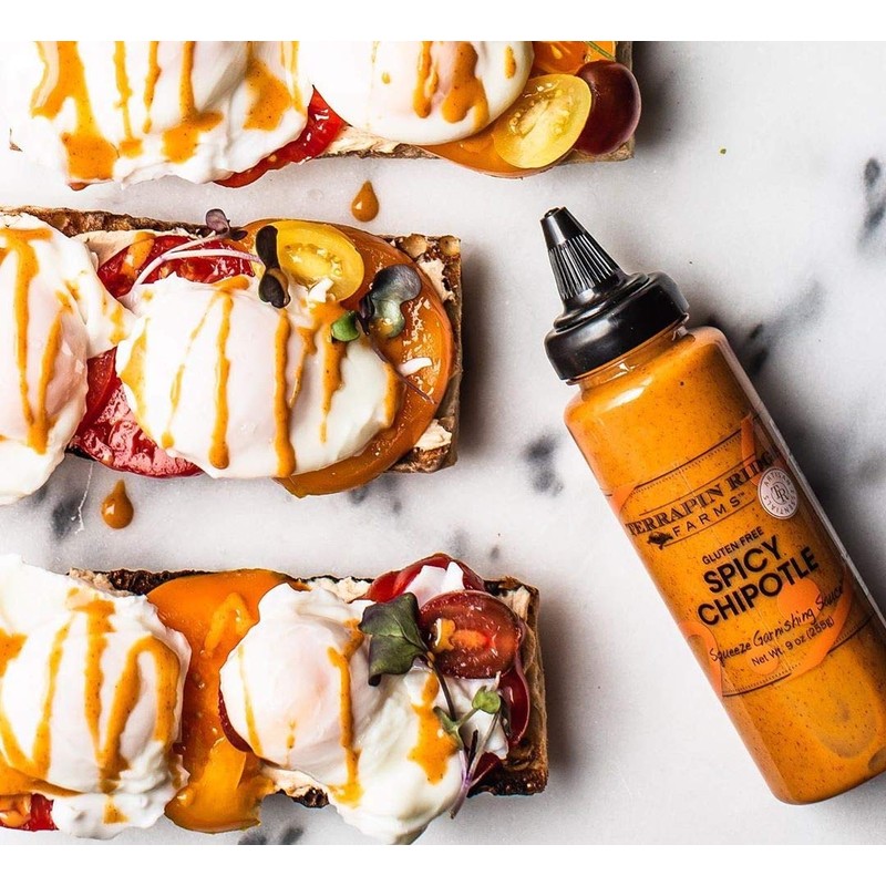 Terrapin Ridge Farms Gourmet Spicy Chipotle Garnishing Sauce - Three