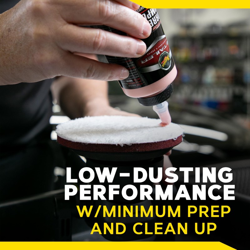 Meguiar's DA 5’’ Microfiber Cutting Disc, Microfiber Pads Compatible with