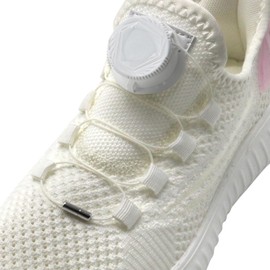 DIDALACE - Elastic No Tie Shoe Laces Lock - Hassle-free Cord Locks and End Clips for Quick and Easy Lazy Shoelaces - Ideal for Outdoor Adventures (Typical White)