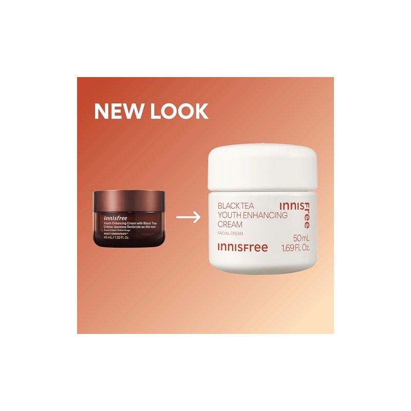 Innisfree Crema Jóvenes Hidratante Facial Ácido Hialurónico Negro