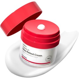 Hanskin- Crema facial con retinol, repara líneas finas y arrugas, crema hidratante antienvejecimiento, para suavizar y reafirmar la piel.