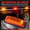 TMH 20Pcs 3.9 Inch (10 Amber + 10 Red) 3LED