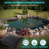 MIKIICOCO Pond Liner, Large Fish Pond Liner Gardens Pools Membrane