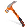 Jorgensen 22 oz Framing Hammer, Straight Claw Hammer with Magnetic