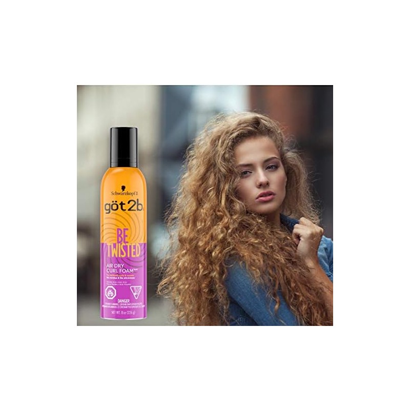 got2b Be Twisted Air Dry Curl Foam, 226 gramos