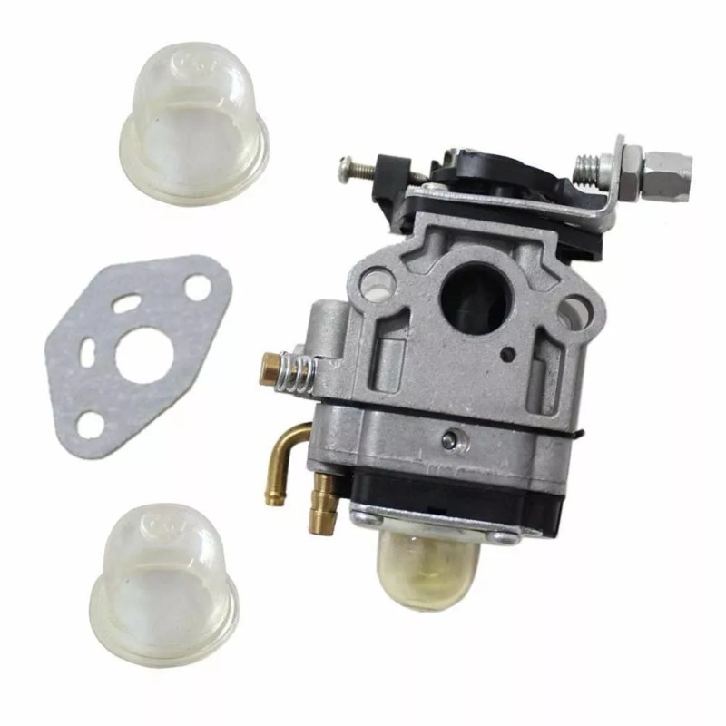 Wang8246 Carburetor For Badger WB26BCI 26cc 2-cycle 2-in-1 Straight Shaft