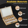 REKCKRUL 12 Pieces Tungsten Carbide Router Bit Set 1/4 Inch