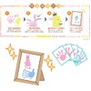 Midori Handprint Stamp, PALM COLORS Shachihata Palm Colors Stamp, Handprint,