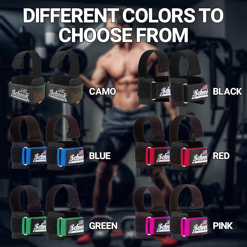 Schiek Sports Power Lifting Straps (1000-DLS)
