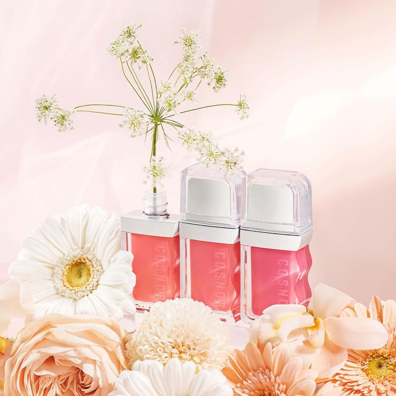 COSNORI Flow Wave Lip Tint - Vegan Glassy Lip Gloss,