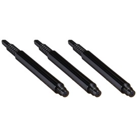 8 FLIGHT Target Fixed/Locked Dart SHAFTS - Black Medium 33MM