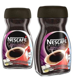 NESCAFE Rich Instant Coffee, 100g Jar/2- Pack (French Vanilla)