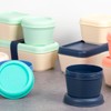 MILAN 0.25 Litre Round Hermetic Food Container with Blue Lid