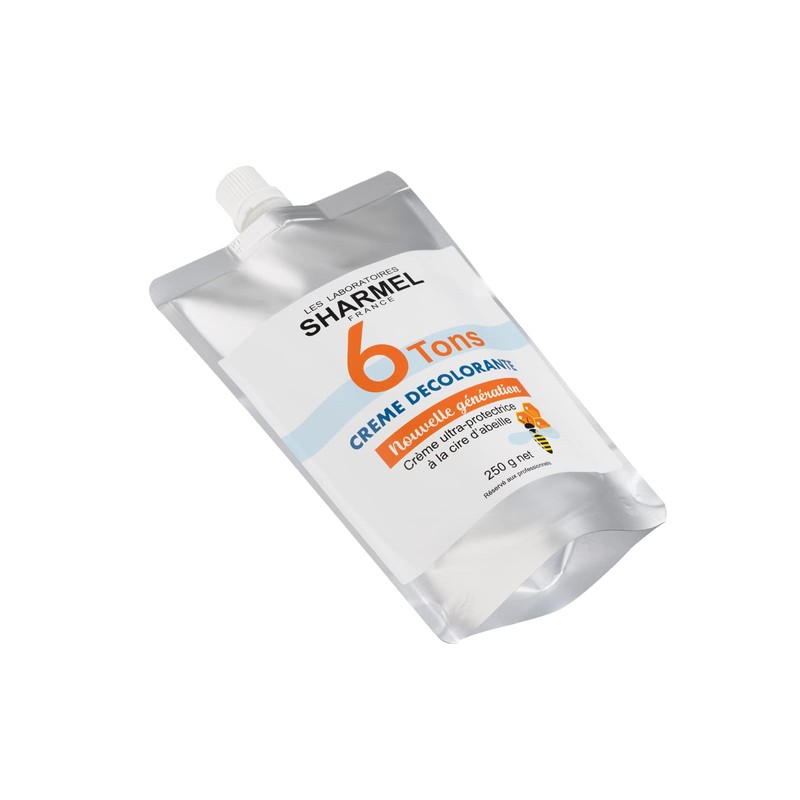 6 Tone Beeswax Ultra Protective Professional Grade Bleaching Cream 250g