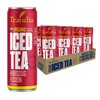 Hibiscus Fusion Organic Iced Tea Canned Still Cold Brewed Tea