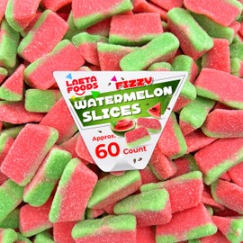 Watermelon Slices Gummy Candy (1 Pound Bag)