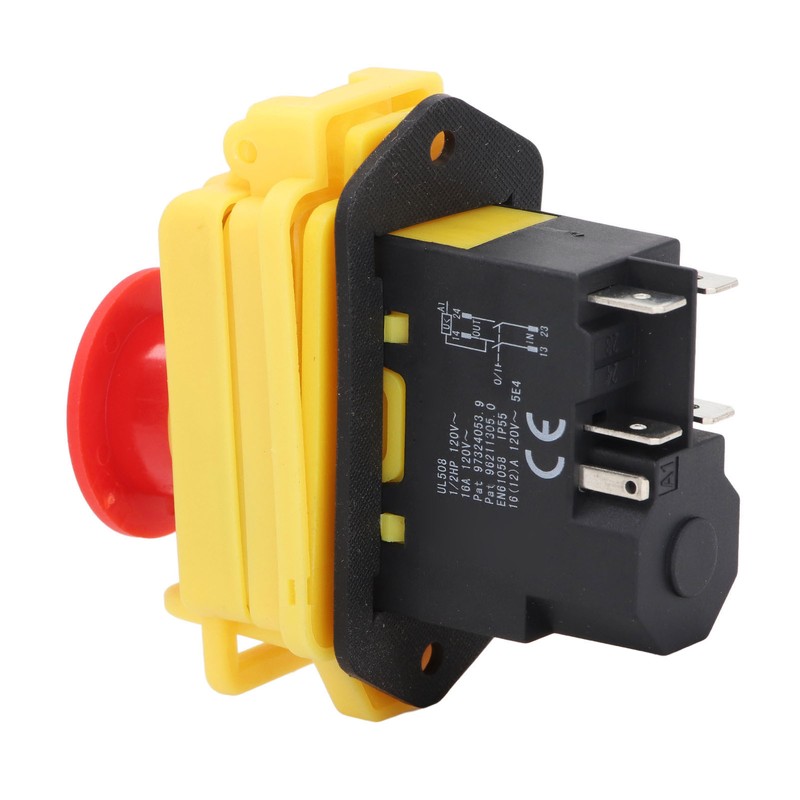 Electromagnetic Switch IP55 Waterproof 4P Push Button Switch for 0618