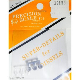 Precision Scale HO #39139 Light, Beacon Safety, w/Clear Lens (Plastic)