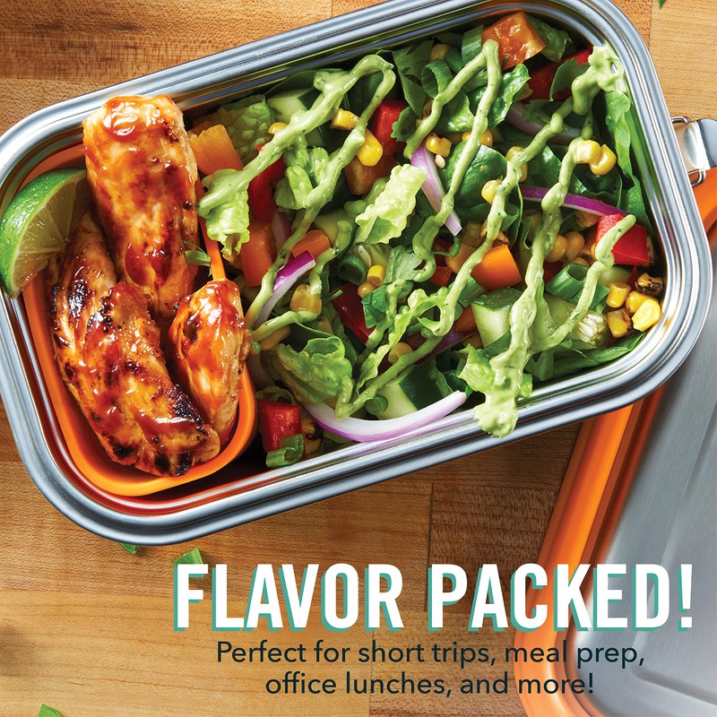 DASH The Fit Cook x Stainless Steel Lunch Box