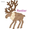 DECOWALL DS-1808DE ABC German alphabet wall sticker for children, letters
