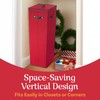 Wrapping Paper Storage Box - Holds 20 Rolls of Gift