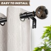 Curtain Rods 32 to 58 Inches (2.6 to 4.8 ft),