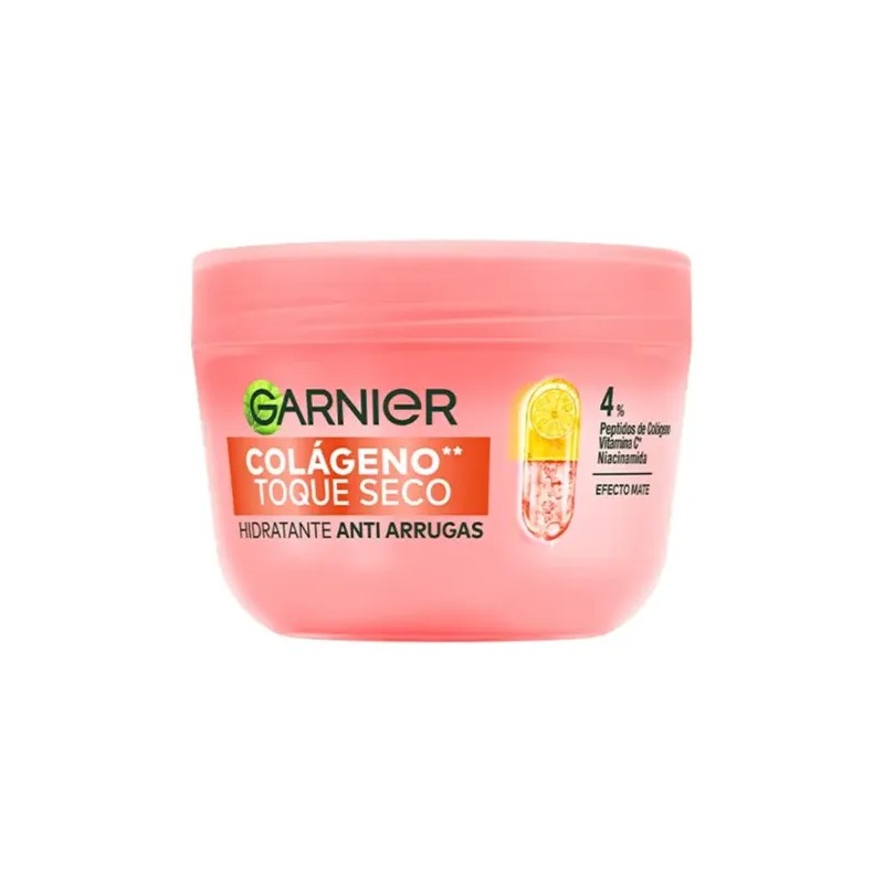 Gel Hidratante Toque Seco Antiarrugas Colágeno 85g Garnier