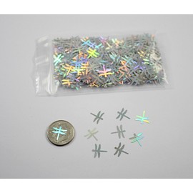Unbranded Dragonfly Shaped Solvent Resistant Glitter For Nails-Resin-Tu