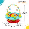 Bright Starts 3-in-1 SuperSeat Playful Paradise, Baby Activity Seat with