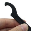 Murtenze C Hook Spanner Wrench for 22-26mm Round Nut, Universal