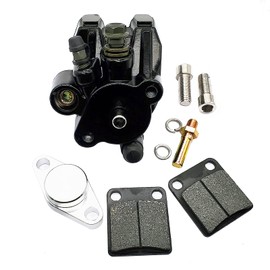 tianfeng Pinza de freno trasera para Suzuki Quadsport Quadracer Quadrunner 230 250 Z400 450 500 LT 230S 230E 250S 250R 500R LTZ 400 400Z LTR450 LTF230 con pastillas